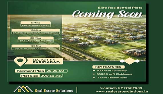 comingsoon plot  in faridabad