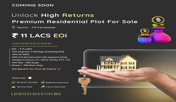 residential plots faridabad